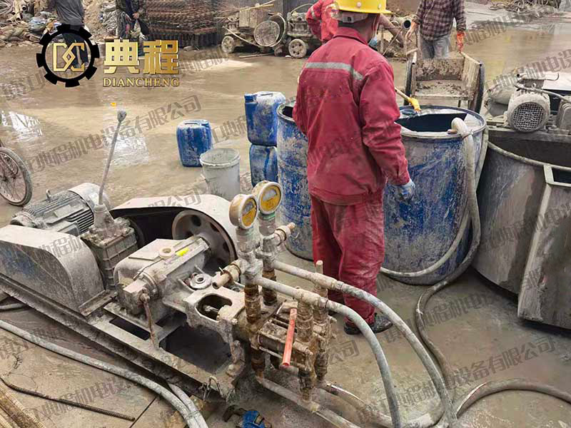 中铁三局--地质大厦（北京）恒压注浆施工